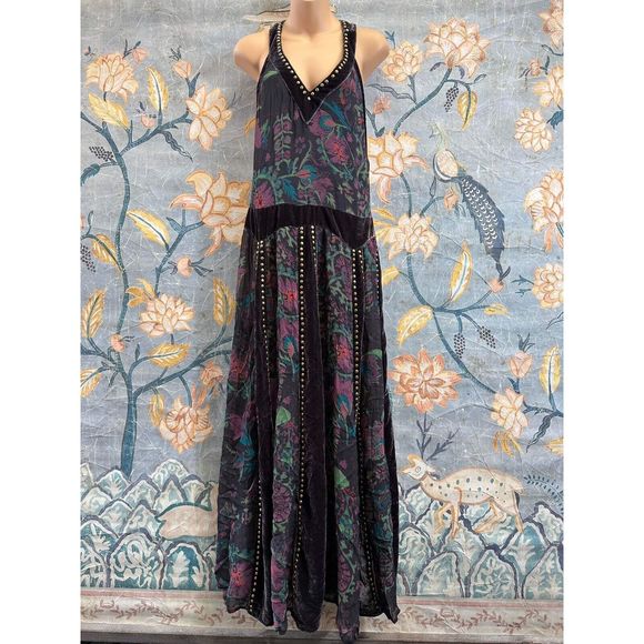 Free People Gweniever Maxi Dress Size XS - Picture 2 of 8